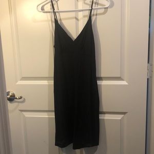 Super flattering and comfortable little black dress